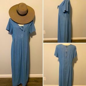 Vintage denim dress